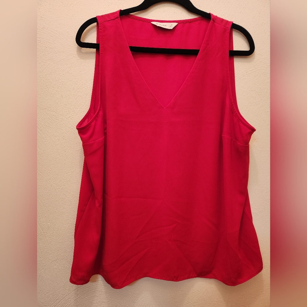 Nine West V-Neck Blouse Tank Top